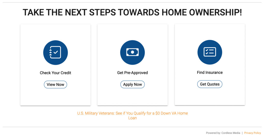 Cordless Email Footer